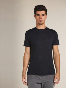 icebreaker | Mens Merino Wool Breathable Cool Feeling T-Shirt for Running and Outdoors