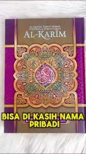 Alquran Besar Al Karim Tajwid Latin Terjemahan Al Quran Alkarim Terjemahan A4 dan A5 Sedang