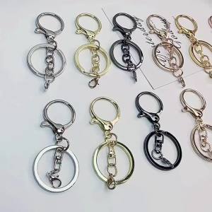 Móc Cua Rồng Kim Loại Hình Tròn 4 Mắt Xích Phụ Kiện Chế Tác Trang Sức