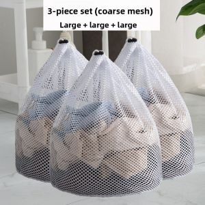MONLEYTA | Large Mesh Laundry Bag For Wool Sweater Specialized In Rolling Washer Anti-Deformation Fine Net For Cashmere And Down Coat