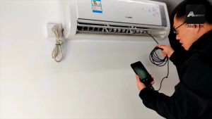 HT - Endoscope Camera Android dan ios Wifi Hard Cable Dual / Single Lens