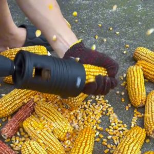 Dụng cụ tách hạt ngô gắn máy khoan vít có điều chỉnh độ rộng