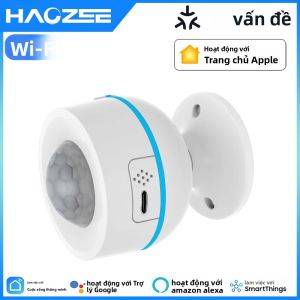 Tuya Matter Thread Cảm Biến Chuyển Động PIR Thông Minh Máy Dò Cơ Thể Con Người Hồng Ngoại Không Dây Hoạt Động Với HomeKit Alexa Google Home