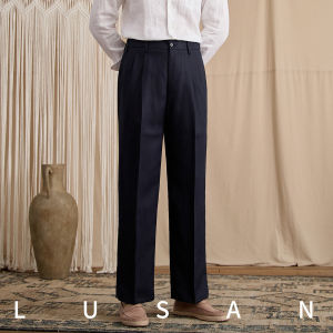 Breathable High-waist Straight Trousers For Men