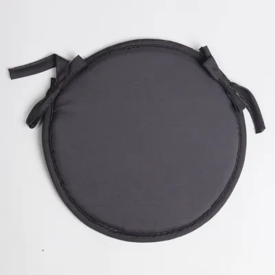 Thickened Sponge Round Chair Pad 30*30CM Candy Color Circular Chair Cushion With Drawstring Washable Seat Pad Cover
