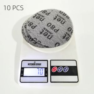 MIRKA Gauze Dry Sandpaper Grinding Card 5 "125 MM Vacuum Round Flocking Self-Adhesive Disc