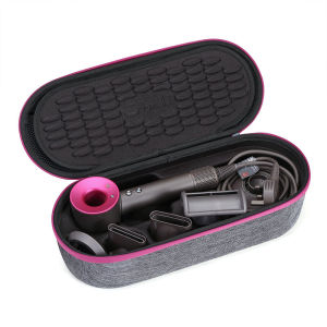 Portable Travel Waterproof Hair Dryer Storage Box Organizer Bag for Dyson HD16 HD15 08 03 01 Digital Accessories by DeLux
