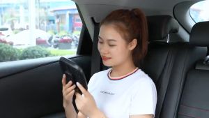 Black White Car Back Seat Foldable Mini USB Fan Headrest Cooler Fan/Office Table Fan Air Cooling Silent Kipas Kereta