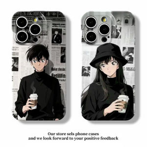 Mancar Anime Detective Phone Case for OPPO FindX8s New Small Blue Couple Conan K12Plus/11/10X Ultra Hard Film Protection Shell