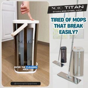 Titan Stainless Flat Mop - Cleaning Floor Mops | Noco