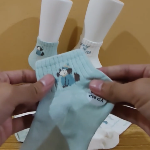 RG23 Kaos Kaki Pendek Lucu Kaus Kaki Wanita Pendek Kaos Kaki Fashion Women Sock