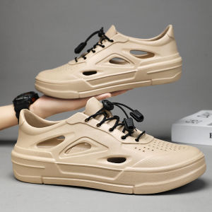 Giày Lười Nam Mùa Hè Ngoài Trời Đi Xe Hơi Đi Biển Cỡ Lớn 45 Thể Thao Toàn Diện Chống Mùi Giày Đi Biển