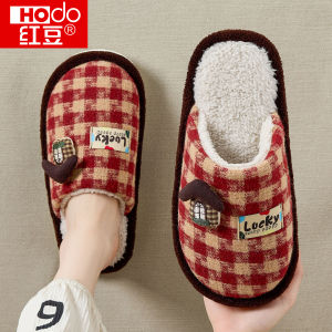 Dép Bông Lót Lông Cừu Trong Nhà Hodo Ấm Áp Cho Nữ Mùa Thu Đông Đế EVA Dép Lê Êm Ái Thoải Mái