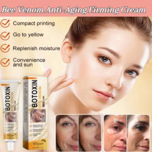 ✨Bee venom anti-aging and firming skin cream. Wrinkle reducing cream reduces wrinkles tightens the skin and provides moisture.蜂毒肽抗衰老淡纹面霜