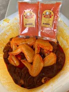 ผงหมักไก่ชูรสยายปูขนาด 50 กรัม**2ถุง**58฿ 1ถุง หมักได้หนึ่งกิโล อร่อย ไม่ต้องปรุงเพิ่ม