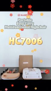 Sweet Heart Paris HC7006 Multi Function Portable Cabin Size Kids Dinning Chair With 3 Level Mode (6 Months to 7 Years Old)