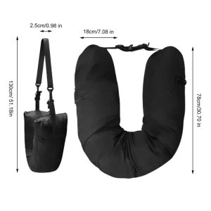 Travel Tactical Vest Mens Womens Cheap Airline Vest Full Set U-Shaped Pillow Multi-Pocket Photography Tactical Vest