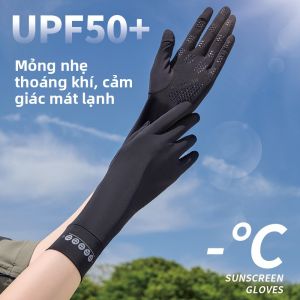 MiiOW | Găng tay thể thao chống nắng bằng lụa băng MiiOW dành cho nữ mùa hè ngoài trời chống trượt bảo vệ cổ tay thể thao