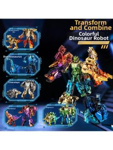 Deformable Robot Toy Combination Mecha Dinosaur