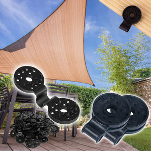 Sunshade Net Clip Outdoor Garden Poultry Net Clip Black Plastic Hook for Agricultural Shade