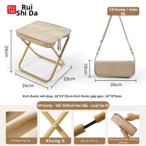 RESTAR | Ghế Đựng Gấp Di Động Cho Dã Ngoại piknik Câu Cá