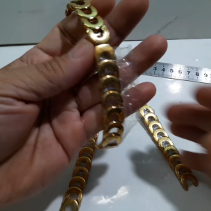Dây đồng hồ mạ vàng Size trong 6.9mm ngoài 14mm