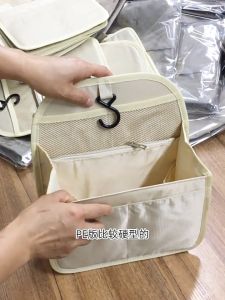 Backpack Insert Organizer Handbag Organizer Hanging Lightweight Travel Bag Gadget Organization Multi-Pocket Universal
