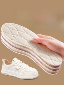 LINGMIAO | Warm Fleece Lined Wool Shoe Inserts Thickened Womens Style Winter Anti-freeze Comfortable Soft Bottom Ladies Foot Warmers