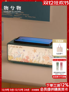 British Museum Bluetooth Speaker Night Light Atmosphere Light Christmas Birthday Gift Womens White Noise Romantic Gift Box