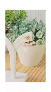 พร้อมส่ง⚡ มีเก็บเงินปลายทาง💸 ต่างหูแฟชั่น ไข่มุกโค้ง สไตล์เกาหลี (ราคาต่อ 1 คู่) : Do hight