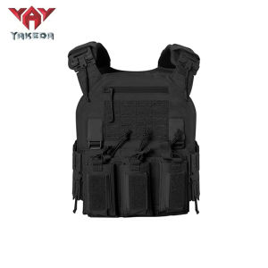 YAKEDA 900D Wear-resistant quick-release laser-cut molle system outdoor hunting training tactical vest made of nylon material