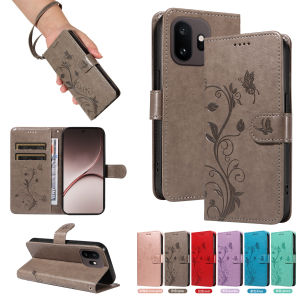 Leather Wallet Flip Case for Oneplus 13T 13R 15T 15R Nord CE 5 6 Turbo 6 Ace 5 6 Pro Ultra | Flower Embossed Design Card Holder