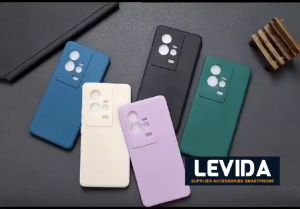 IQOO 11 5G Macaron Square Softcase Candy Macaron / Case Square Edge