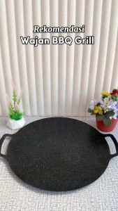 WAJAN KONDUKSI PEMANGGANG BBQ 34 cm Alat Panggangan Grill Pan Multifungsi Anti Lengket