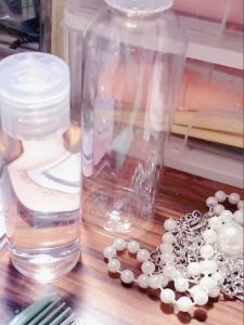 ขนาดเดินทางเครื่องสําอางขวดตัวอย่าง 100ml อิมัลชันขวดแต่งหน้า Splitter ย้อมผมขวด Personal Care TOOL