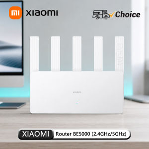 Xiaomi | NEW XIAOMI BE5000 Router Wi-Fi 7 2.4/5GHz Dual-Frequency Mesh 2.5G High-Speed Network Port IPTV OFDMA Signal Amplifier Mi Home