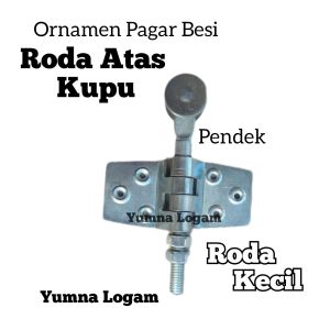roda atas hasky kupu pintu lipat sliding garasi rel handerson ornamen aksesoris pagar