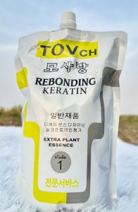 ครีมยืดผมถาวรtov ขนาด1250ml ยืดได้6-11หัว