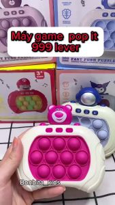 [TẶNG PIN] Đồ chơi Pop it thế hệ mới - máy điện tử chơi game Pop it giải trí bấm nút theo đèn nhạc với nhiều level