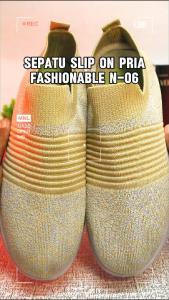 RUIMO Sepatu slip on PRIA Trendy N-06 Casual Trendy