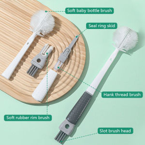 5-in-1 Baby Bottle Cleaning Brush Set: A Multifunctional Cleaning Tool