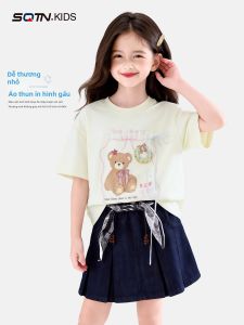 SQTN.KIDS | Big Girl Casual T-Shirt