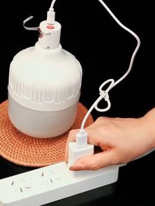 120W USB Rechargeable 8 Hours Emergency Led Light Bulb Indoor And Outdoor Waterproof LED Light Portable Camping Light