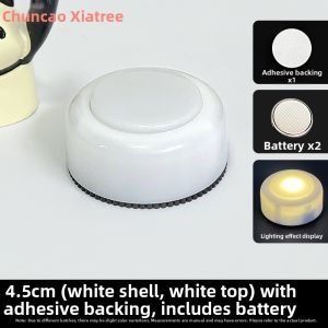 Press Touch Orange Light Nightlight