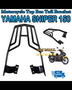 Motorcycle Top Box Bracket For YAMAHA SNIPER 150 / LC 125 150 TAIL Moto Box Grab Bar Bracket S&J MALL