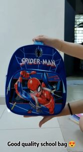 Preschool kids school bag /children nursery school bag frozen/ironman/ spiderman/小孩卡通背包