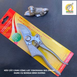 KÉO CẮT CÀNH CÂY CẢNH CỘNG LỰC xuất xứ JAPAN (Chính hãng) - KÉO CẮT CÀNH CỘNG LỰC YOKOHAMA JAPAN SK5
