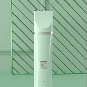 เครื่องตัดขนหมา ตัดขนแมว แบตตาเลี่ยนตัดขนสัตว์เลี้ยง 4 in 1 การชาร์จแบบ USB ไถลื่นไม่สะดูด ไม่ดึงขน และสามารถใช้งานแบบไร้สายได้อีกด้วย