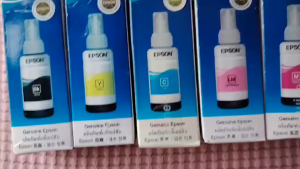 673 INK WITH BOX COMPATIBLE TO PRINTERS: ● Tank L800 ●L805 ●  L810 ●  L850 ●  L1800