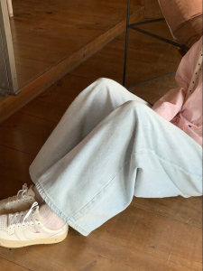 imimtuan | Quần Jeans flare rộng phong cách Retro